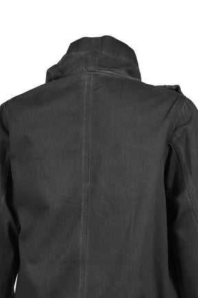 SPRIAL DENIM JACKET / DARK GRAY