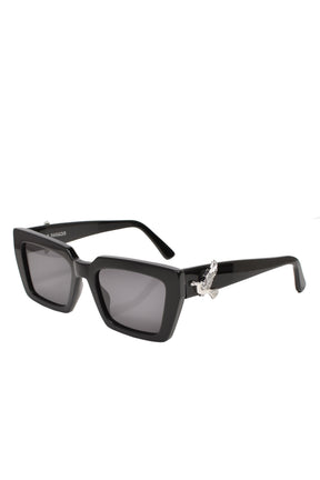 LE PETIT CARRÉ SUNGLASSES / BLK BLK
