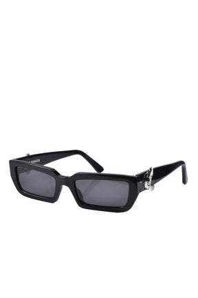 LE PETIT CARRÉ SUNGLASSES / BLK BLK