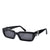 LE PETIT CARRÉ SUNGLASSES / BLK BLK