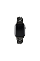 METAL WATCH BELT / BLK