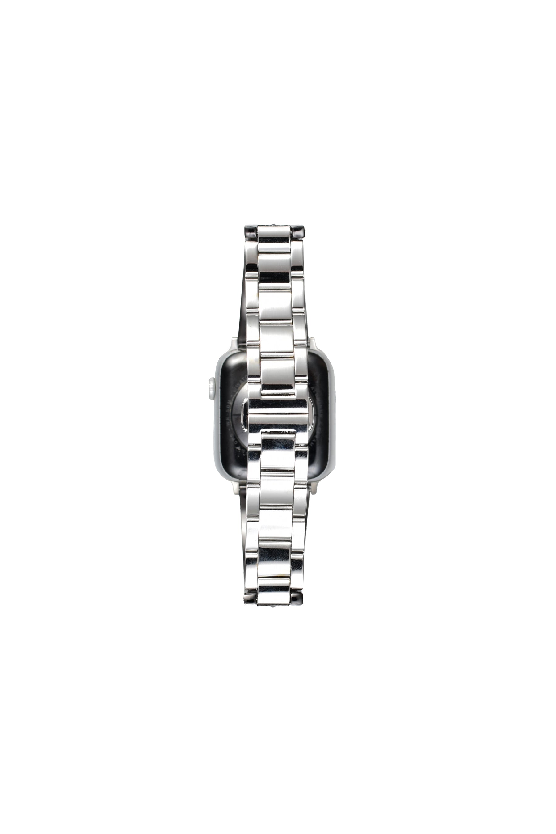 METAL WATCH BELT / BLK