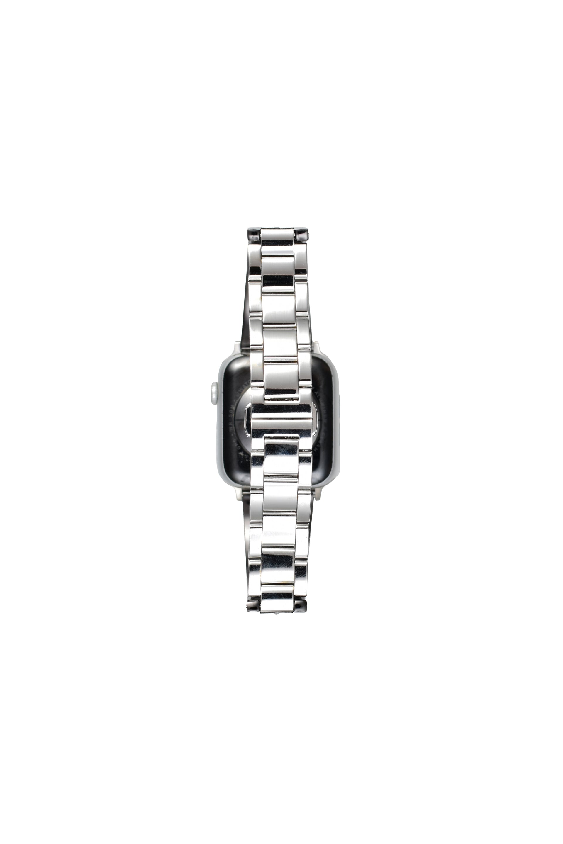 METAL WATCH BELT / BLK