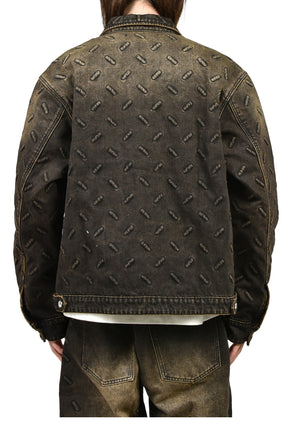 THREAD PLATE JACKET / COAL, TAN
