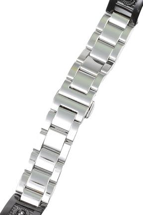 METAL WATCH BELT / BLK