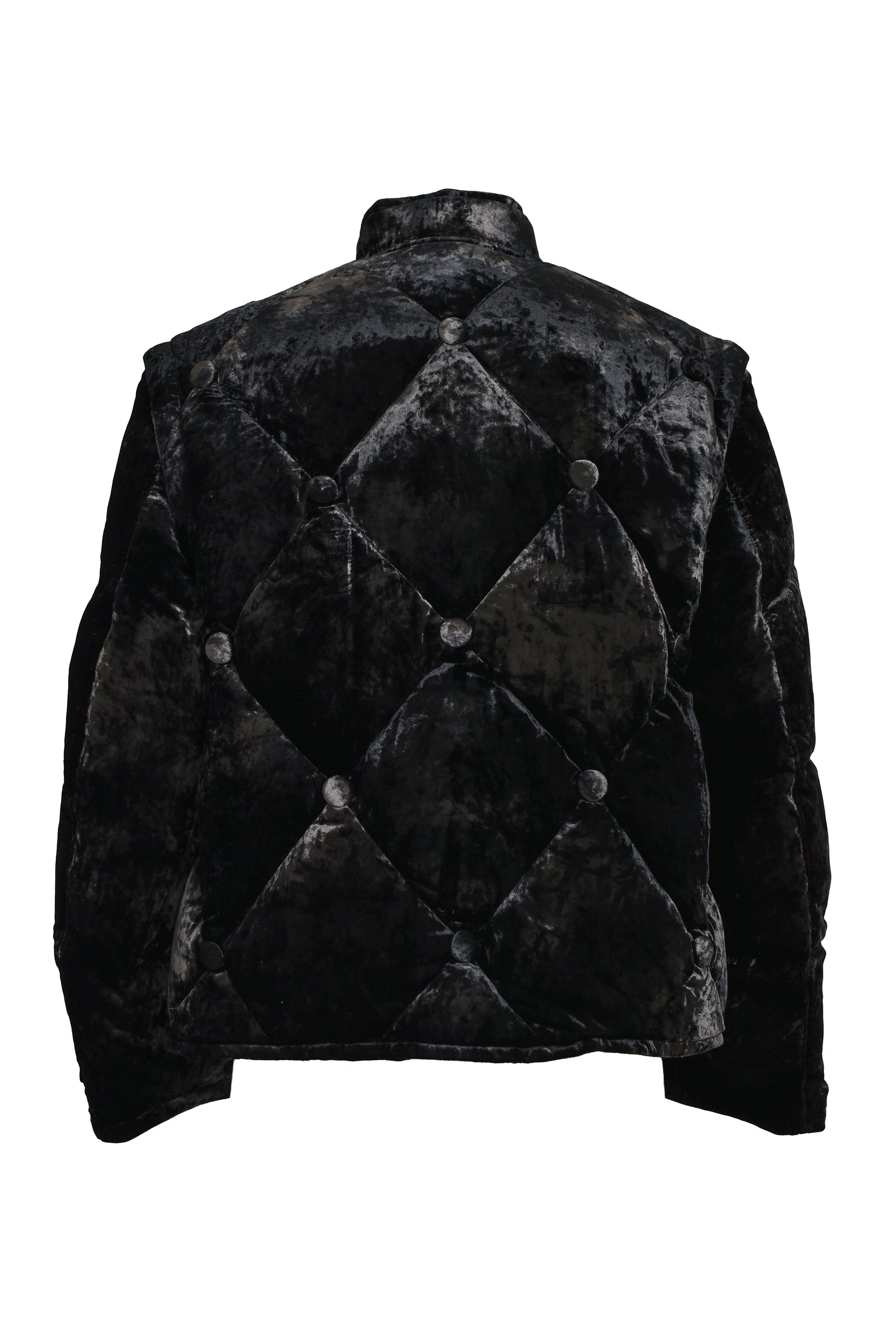 MASU エムエーエスユー FW25 VICTORIAN SOFA DOWN JACKET / BLK