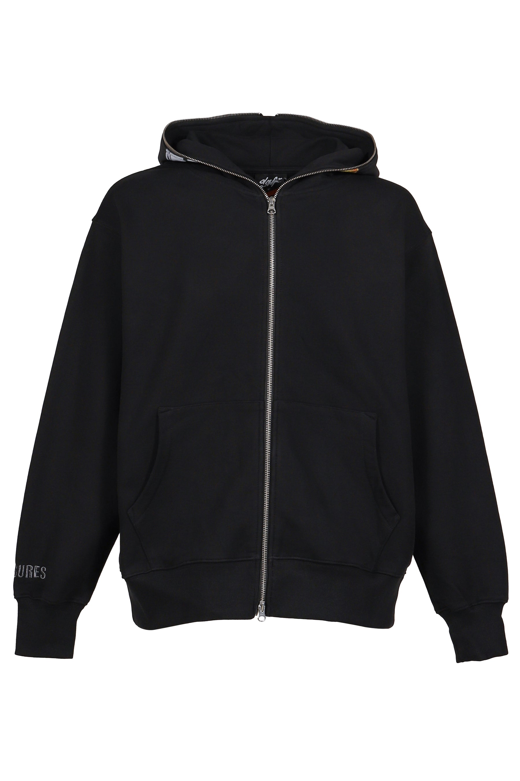 RAM ZIP HOODIE / BLACK 