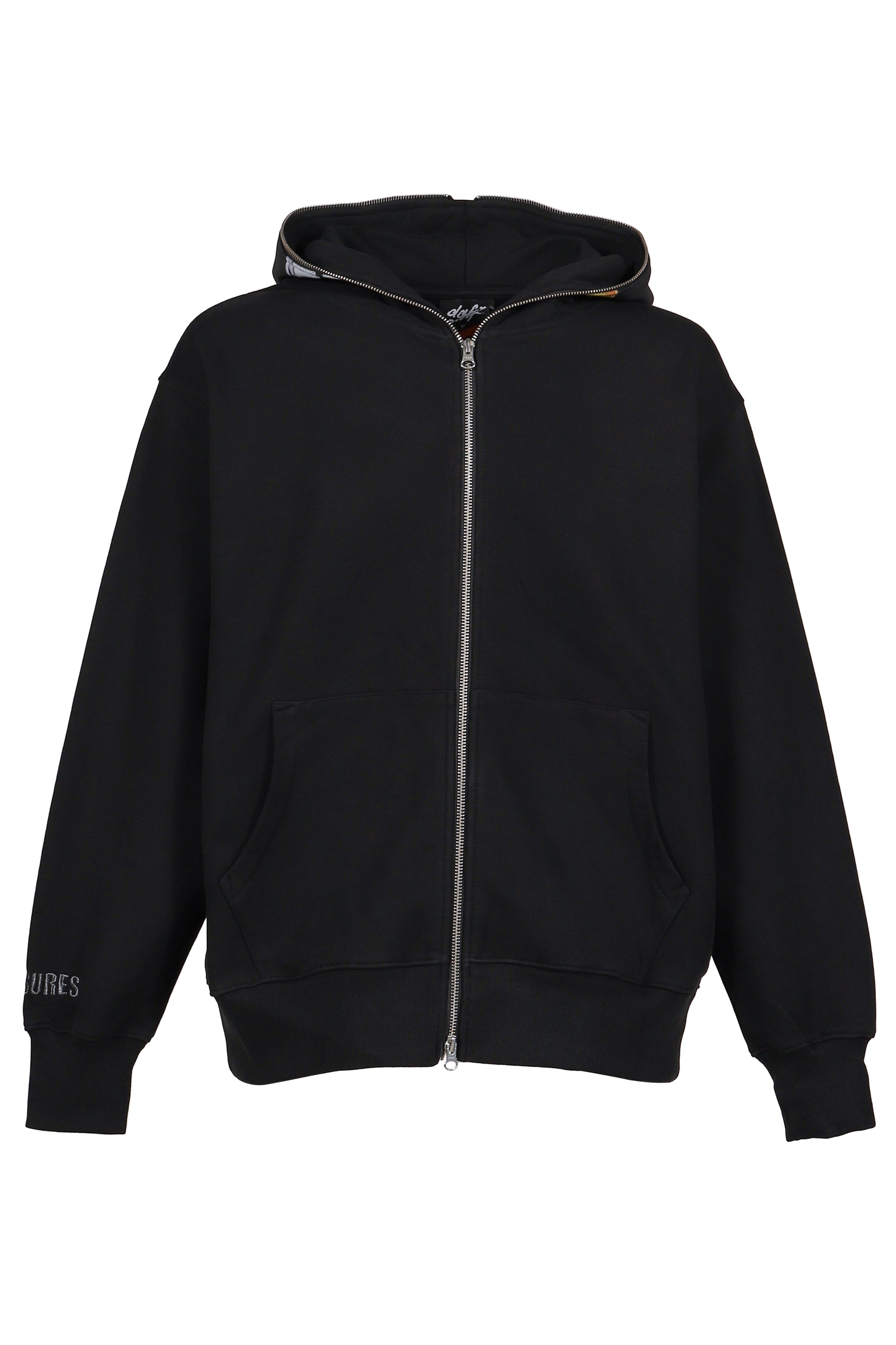 RAM ZIP HOODIE / BLK