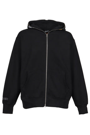 RAM ZIP HOODIE / BLACK 