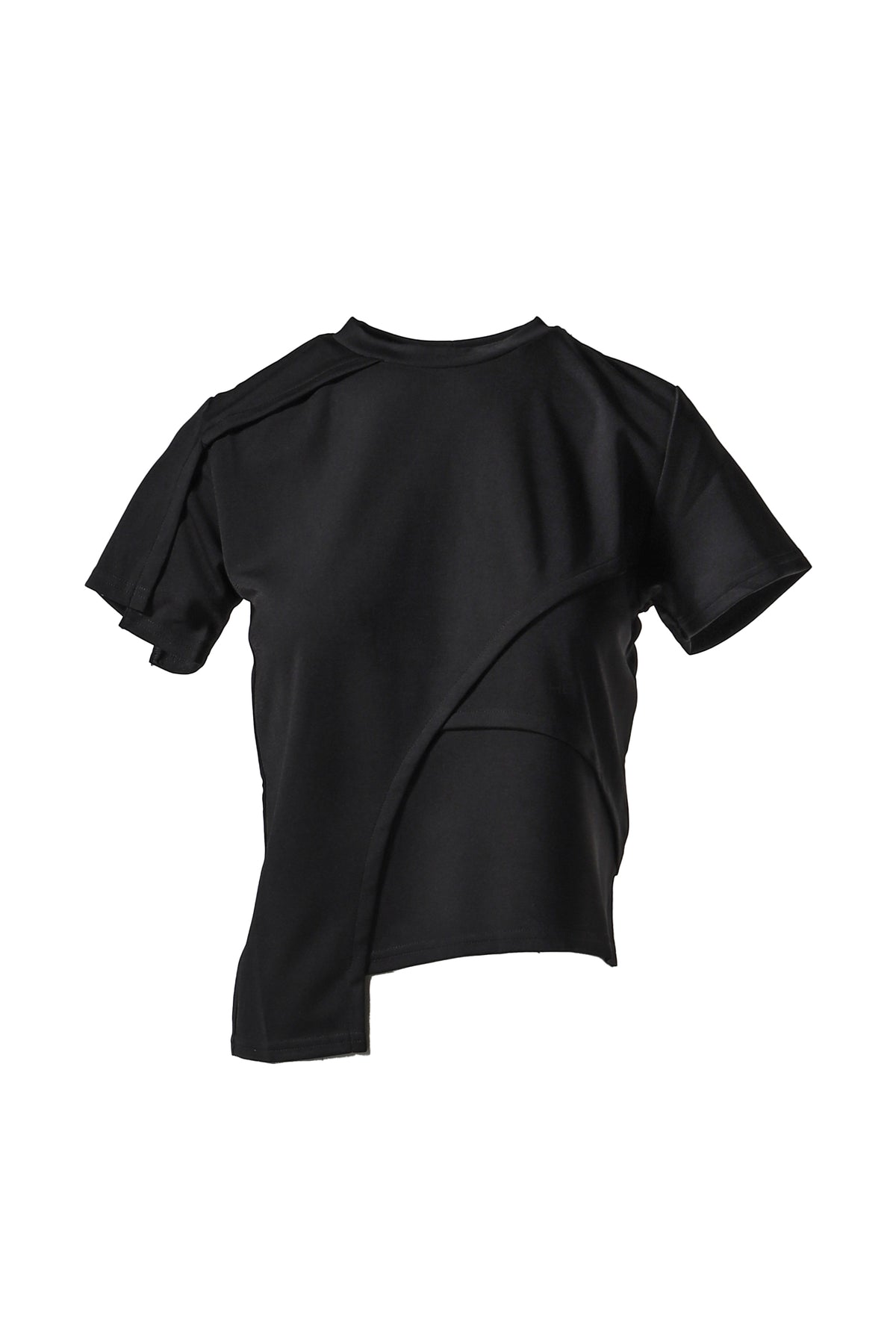 DECONSTRUCTED T-SHIRT / BLK