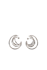 ORBIT EARRINGS LARGE / SILVER