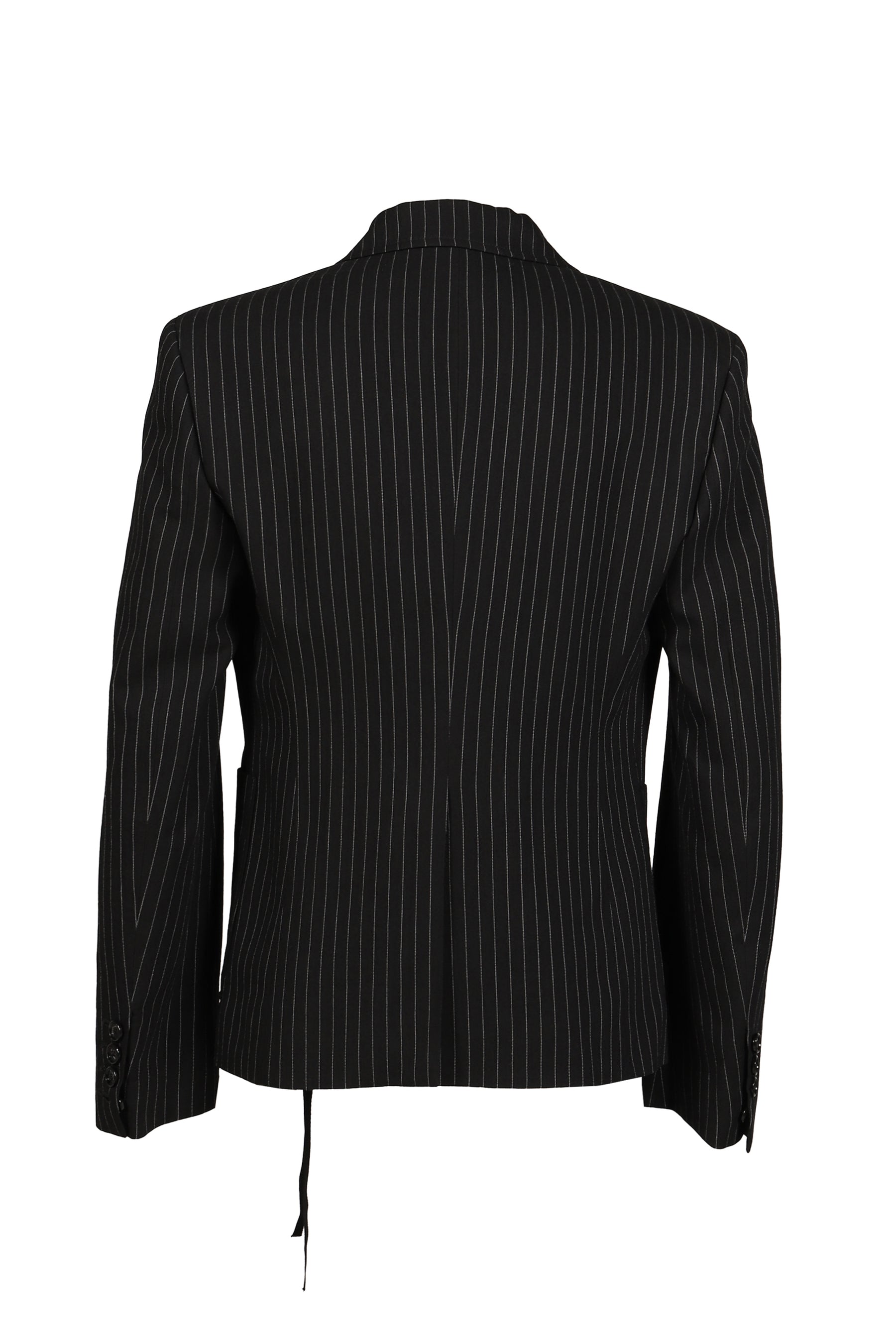 RAMI SLIM FIT DECONSTRUCTED JACKET / BLK GRY