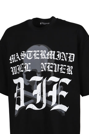 WILL NEVER DIE SS TEE / BLK