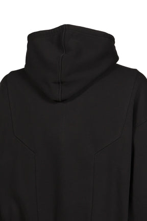 FADE WASH ZIP HOODIE / BLK