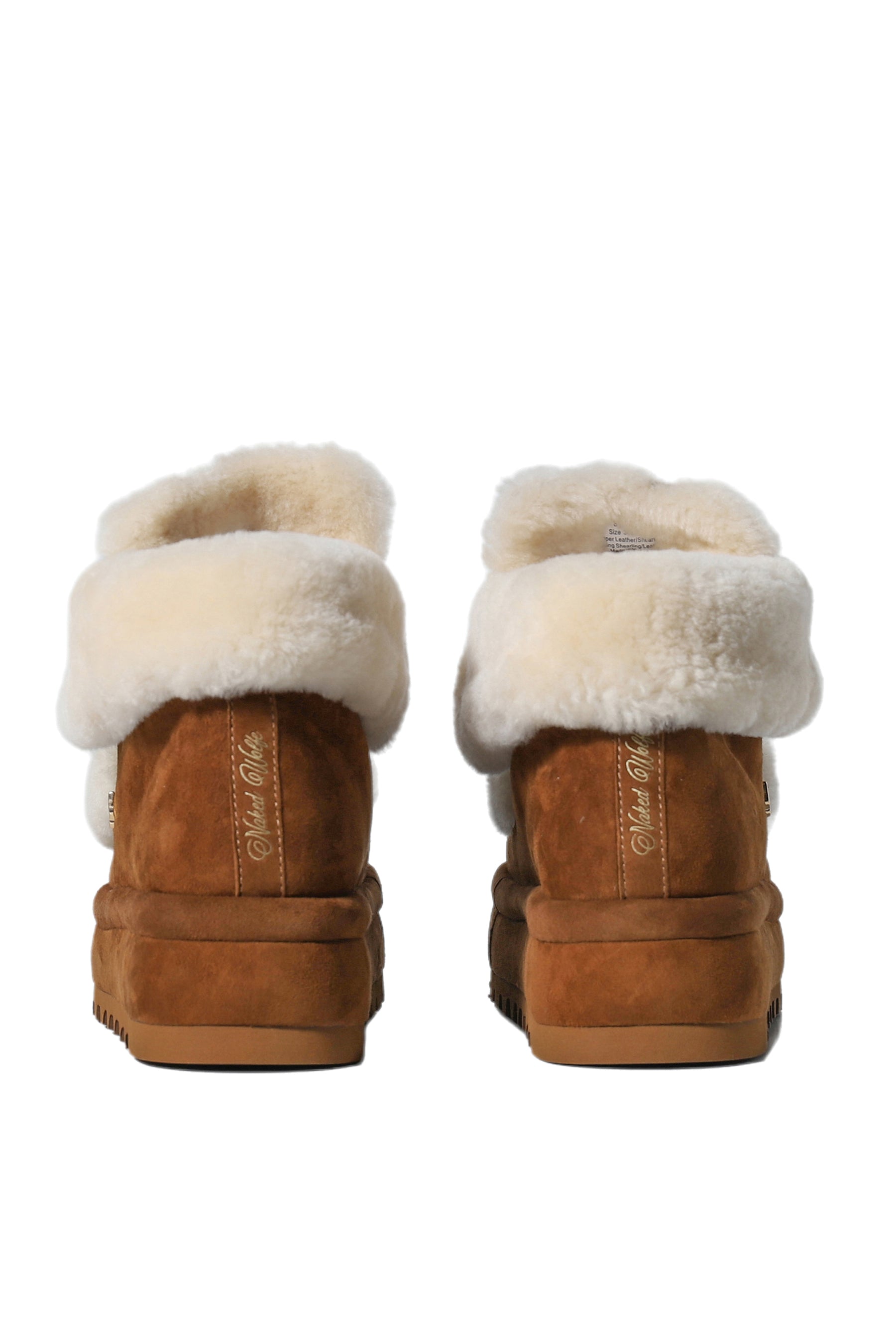 BAMBI TAN SUEDE / SHEARLING