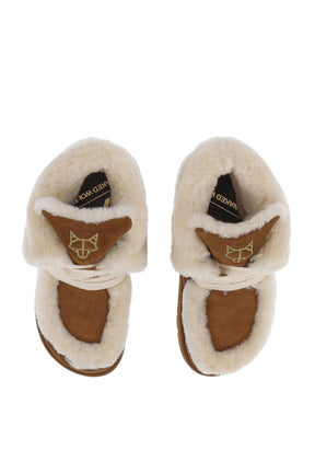 BAMBI TAN SUEDE / SHEARLING