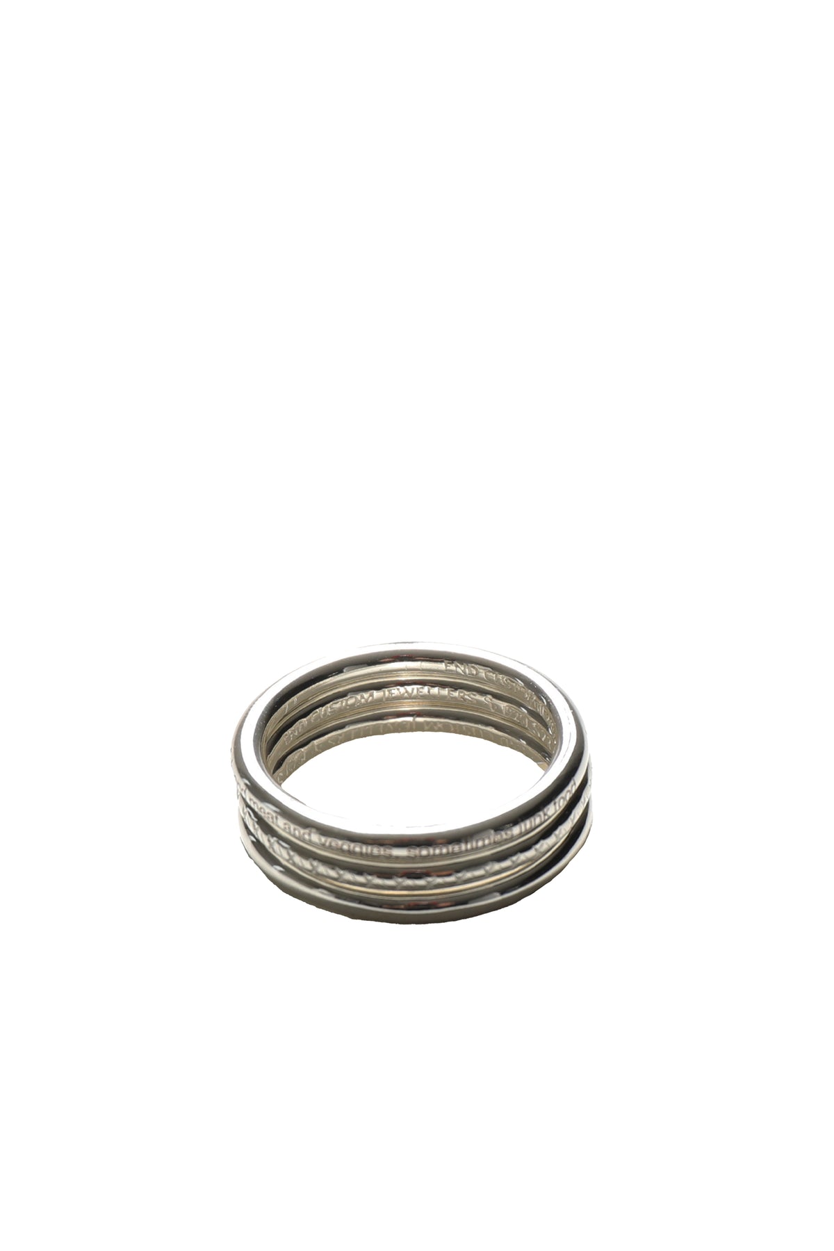 3 STACK RING / SIL / GLD