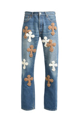 AGGREGATION 3D CROSS DENIM / MULTI