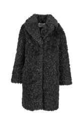 CAMILLE COCOON COAT / SMOKE GRY 