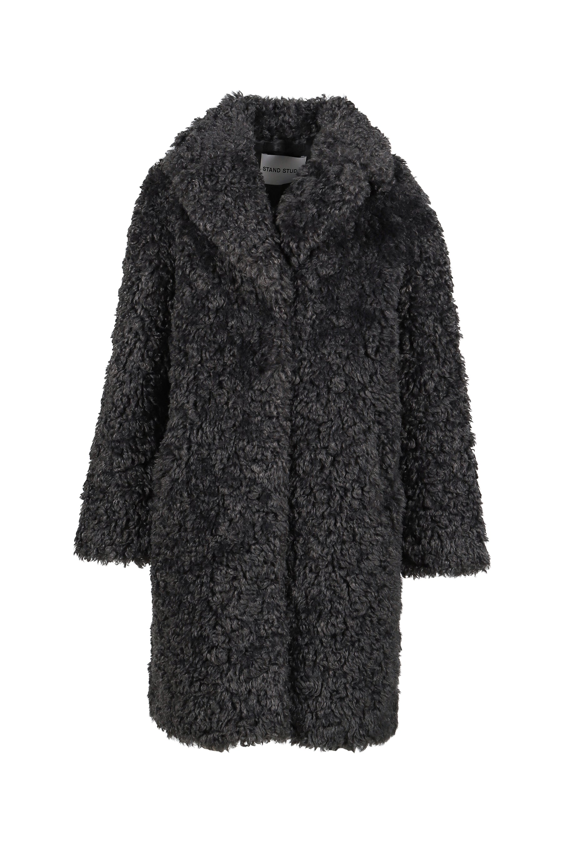 CAMILLE COCOON COAT / SMOKE GRY 