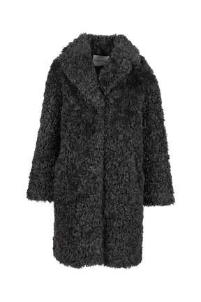 CAMILLE COCOON COAT / SMOKE GRY 