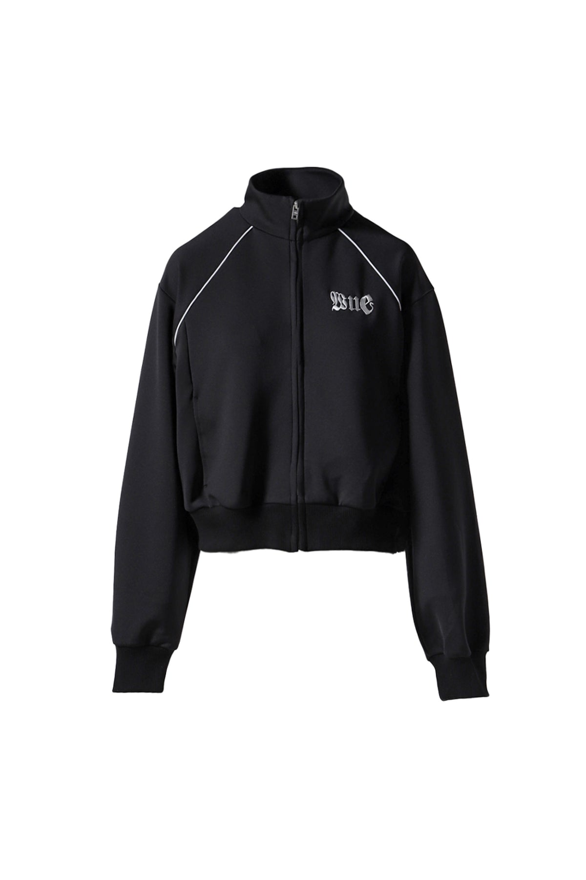 BLACK WOMENS TRACK JACKET / BLK