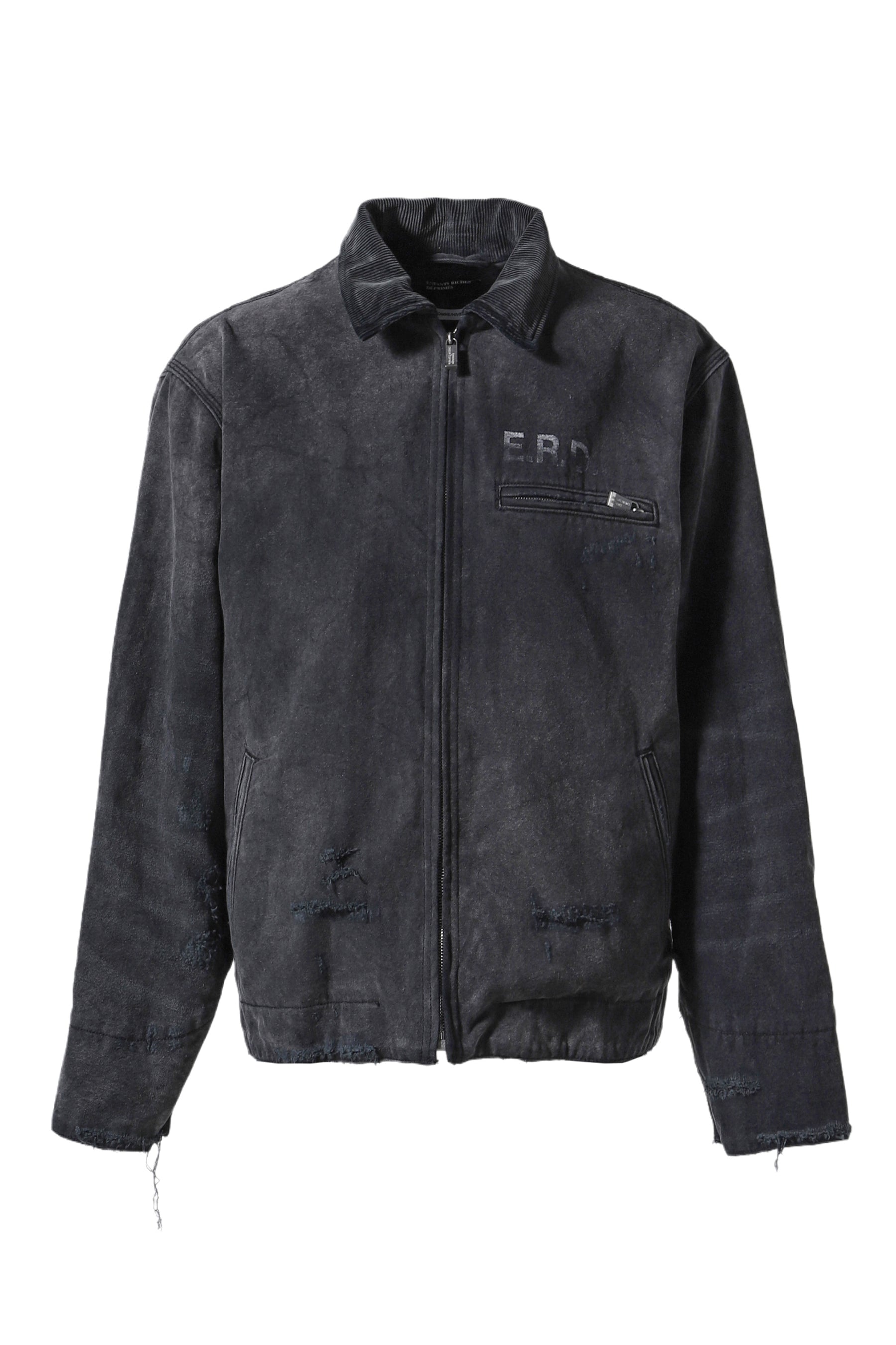 BLANKET LINED WORK JACKET / BLK