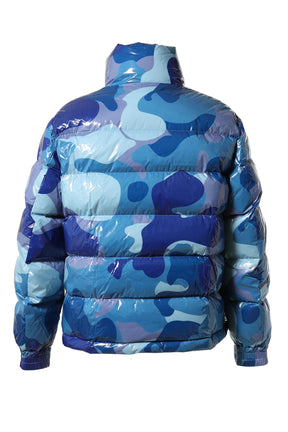 PUFFER CAMO / CAMO BLU