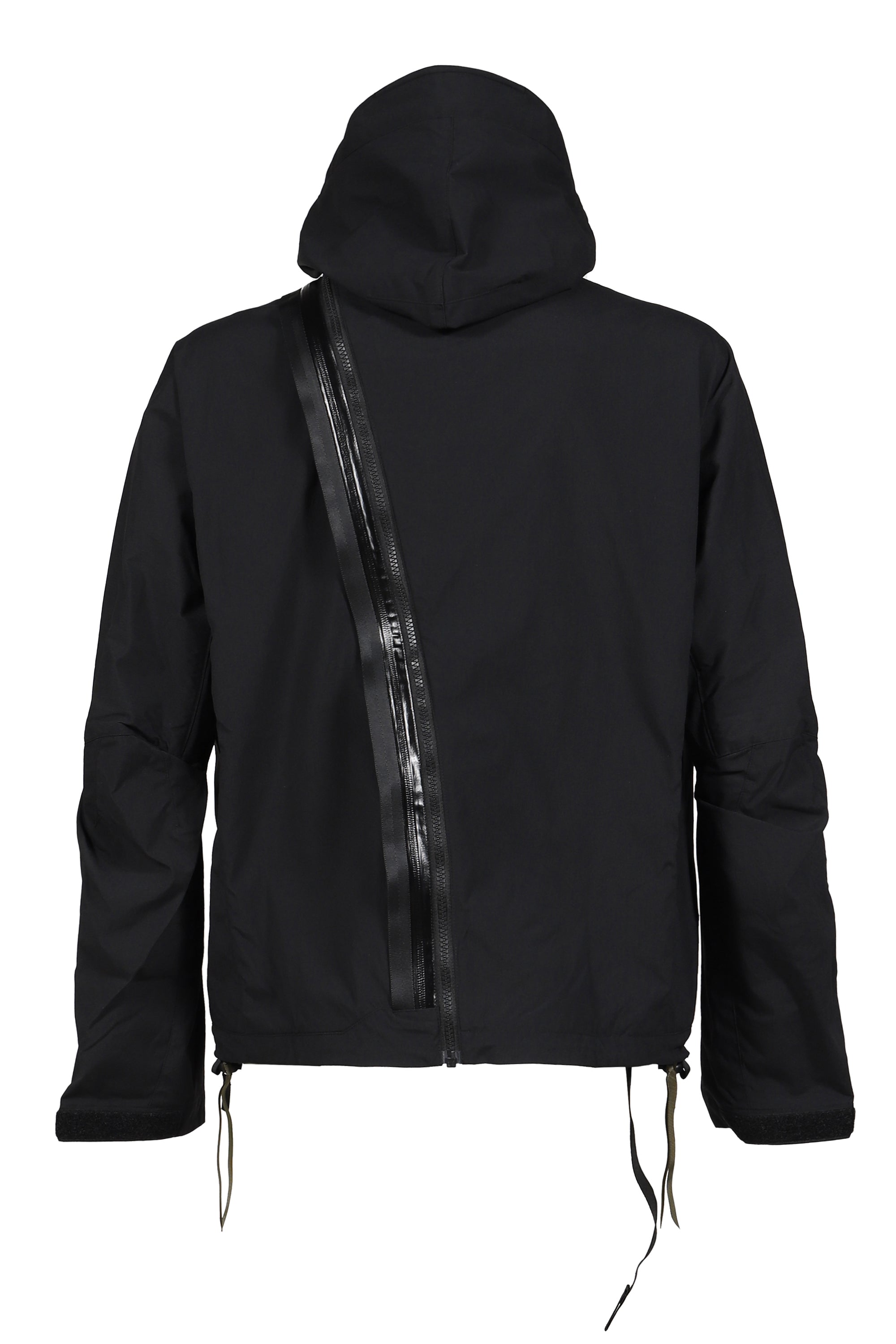 ACRONYM アクロニウム SS26 HOODED JACKET WITH PANIC-ZIP / BLK