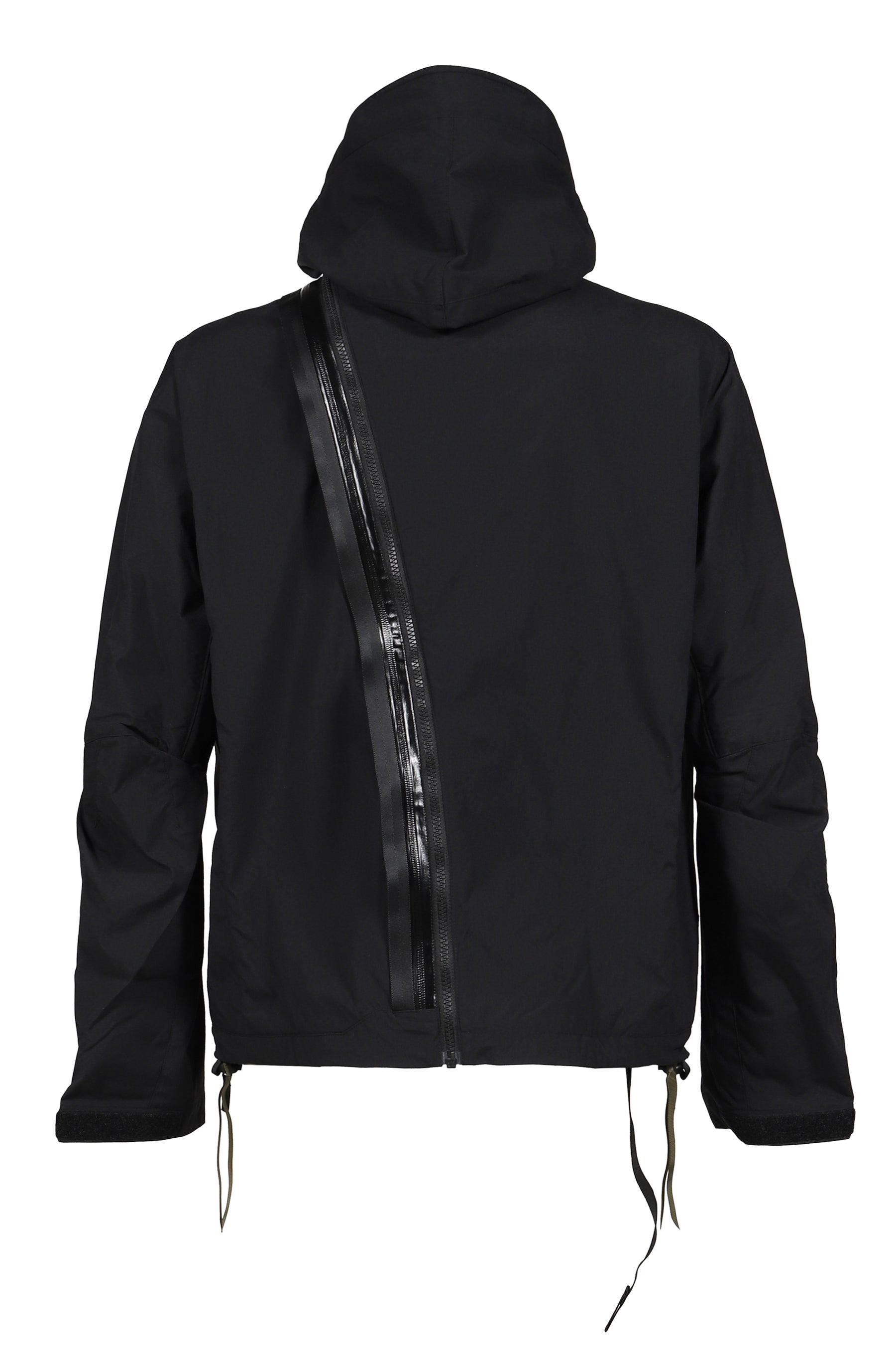 ACRONYM アクロニウム SS26 HOODED JACKET WITH PANIC-ZIP / BLK