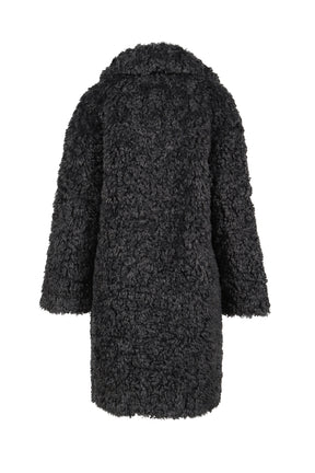 CAMILLE COCOON COAT / SMOKE GRY 