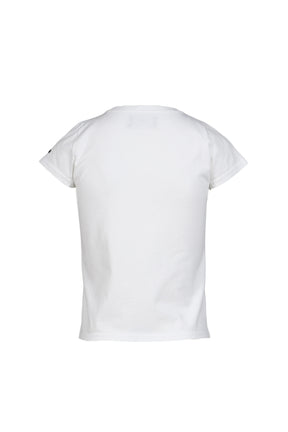 MARIONETTE TIGHT FITTED T-SHIRT / WHT