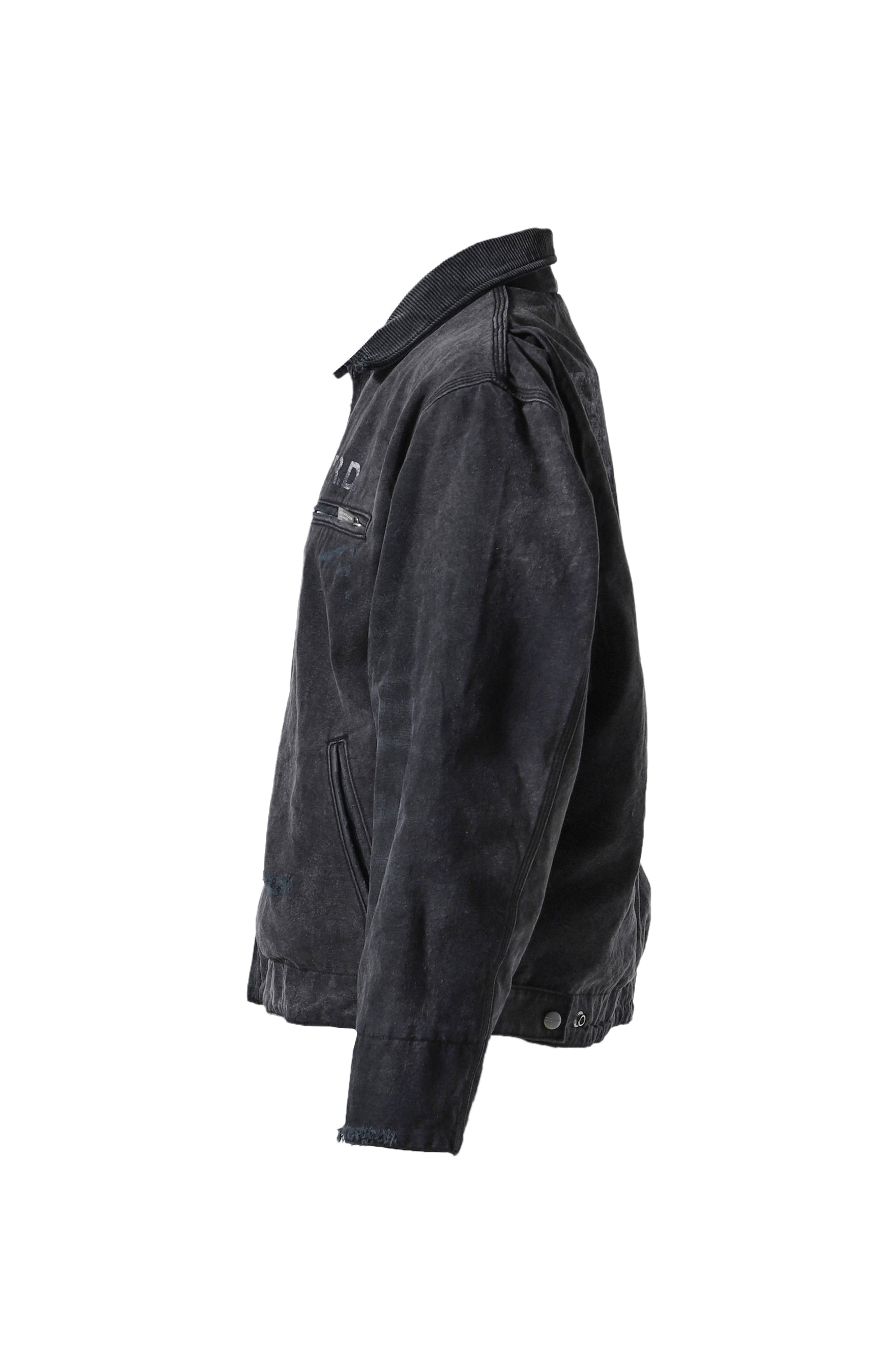 BLANKET LINED WORK JACKET / BLK