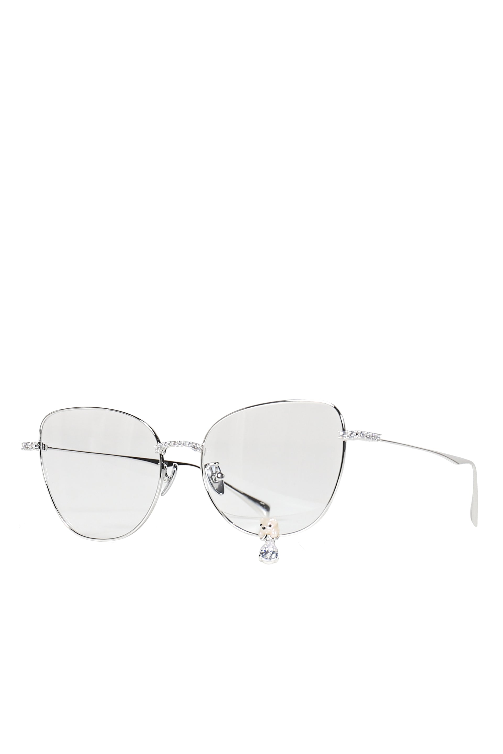 AMBUSH FW25 PEARL PIERCED / SILVER CLEAR - NUBIAN