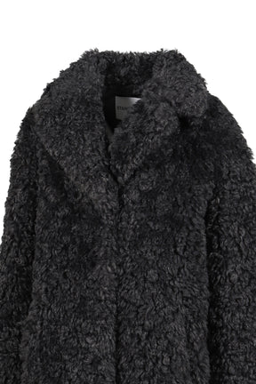 CAMILLE COCOON COAT / SMOKE GRY 