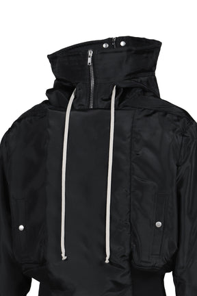 CROPPED ALICE PARKA / BLACK