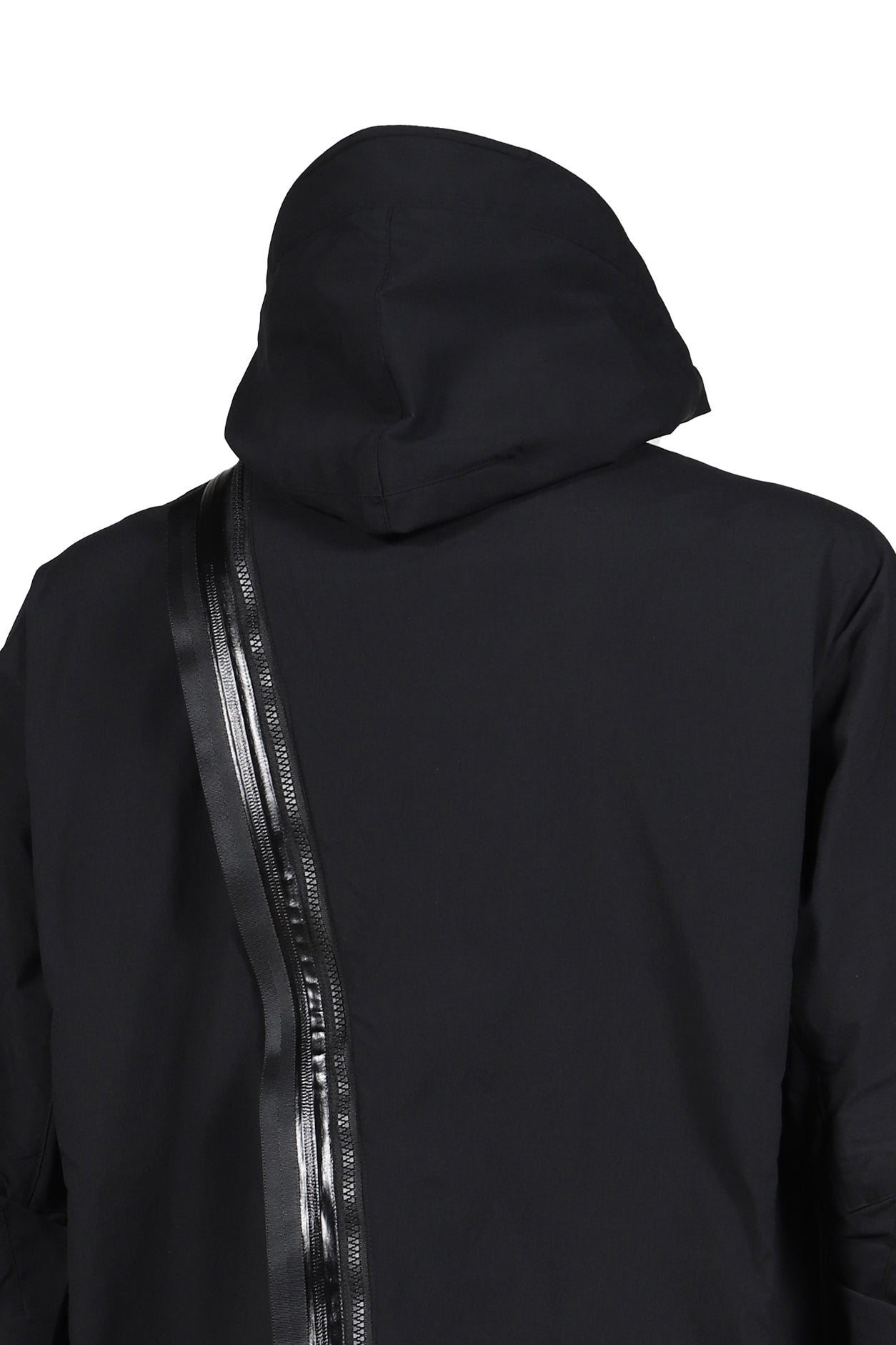 ACRONYM アクロニウム SS26 HOODED JACKET WITH PANIC-ZIP / BLK