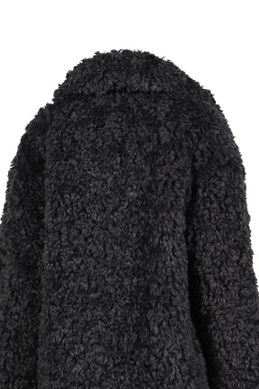 CAMILLE COCOON COAT / SMOKE GRY 