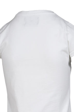 MARIONETTE TIGHT FITTED T-SHIRT / WHT