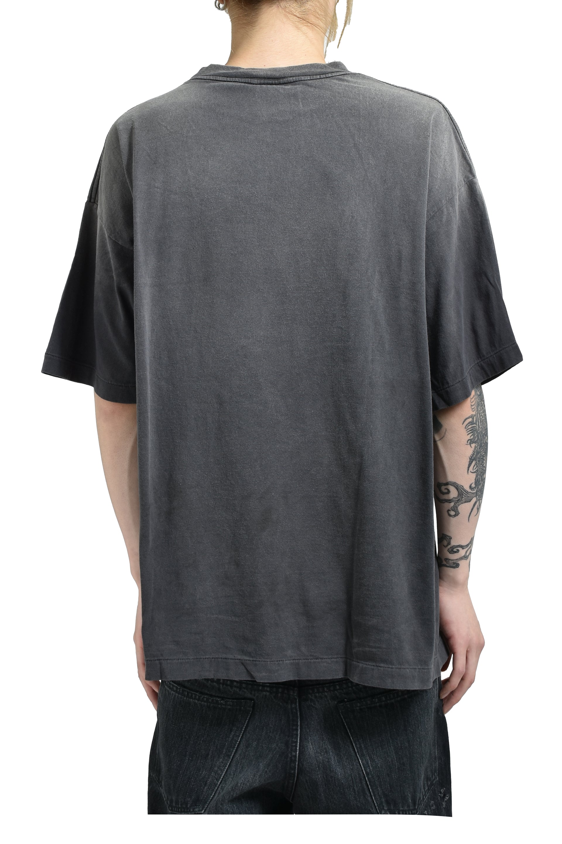 SAINT Mxxxxxx セント マイケル SS25 SS TEE/HEART LOVE / BLK - NUBIAN