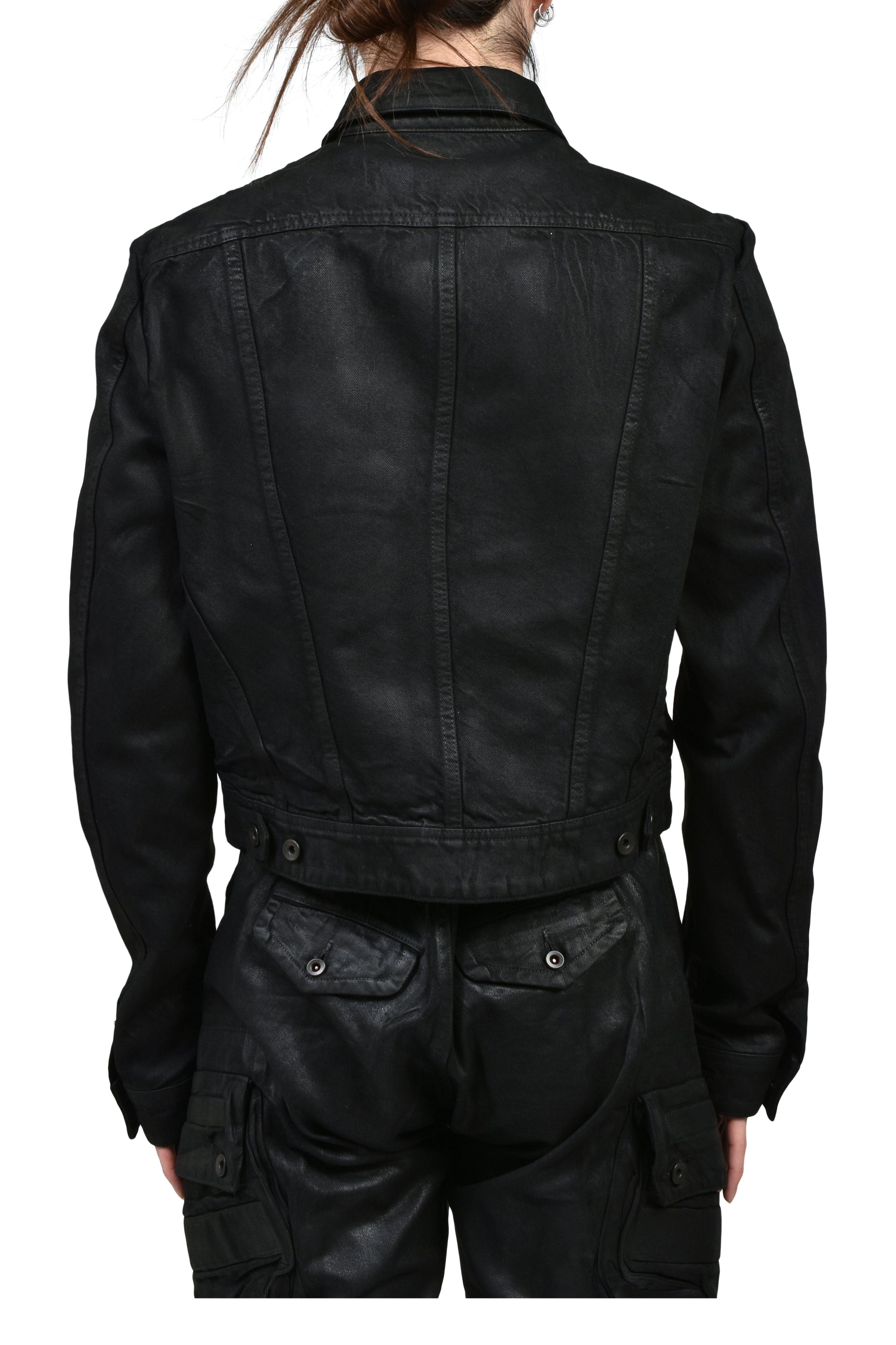 12oz DENIM BLOUSON / BLK