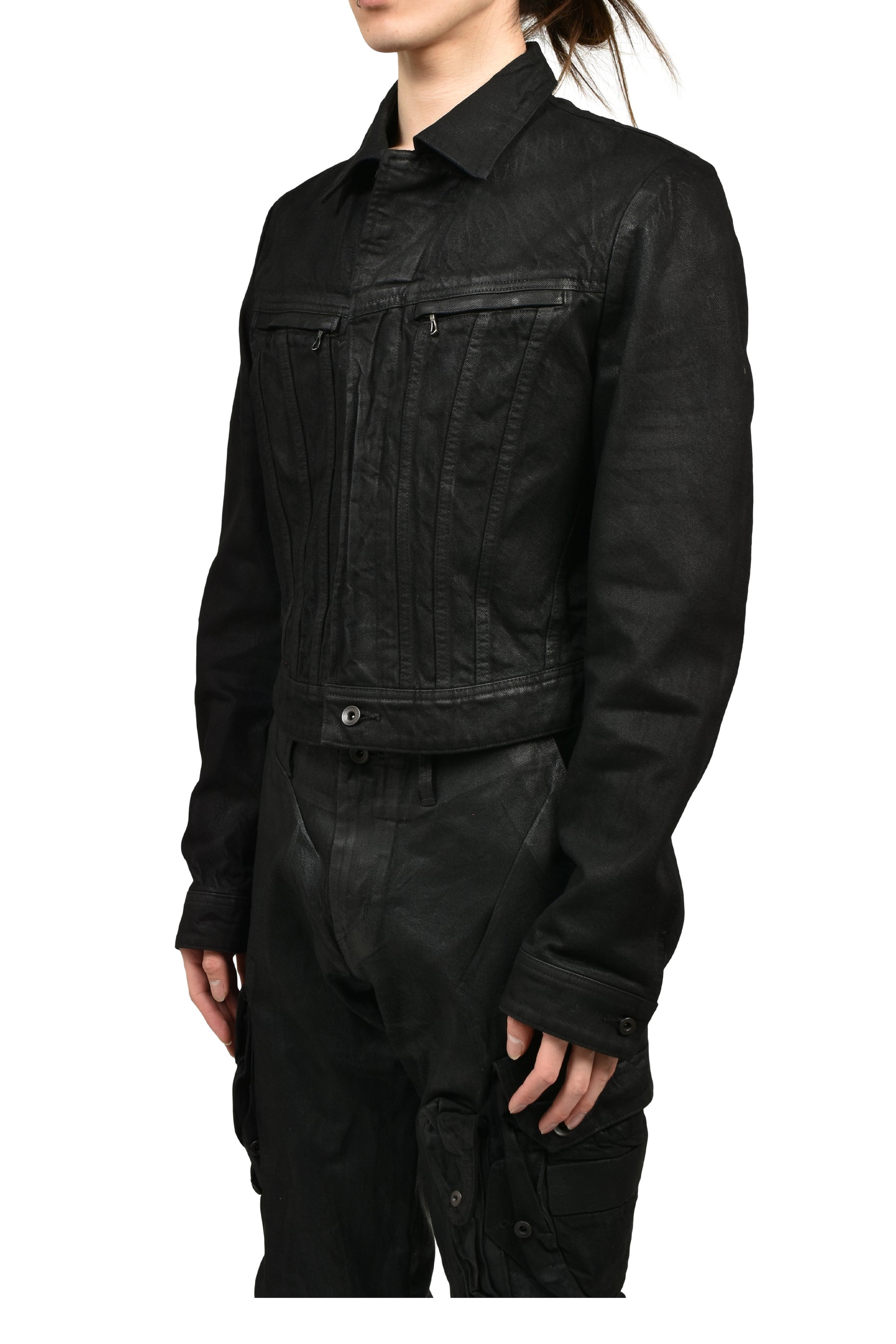JULIUS ユリウス SS26 12oz DENIM BLOUSON / BLK - NUBIAN ヌビアン