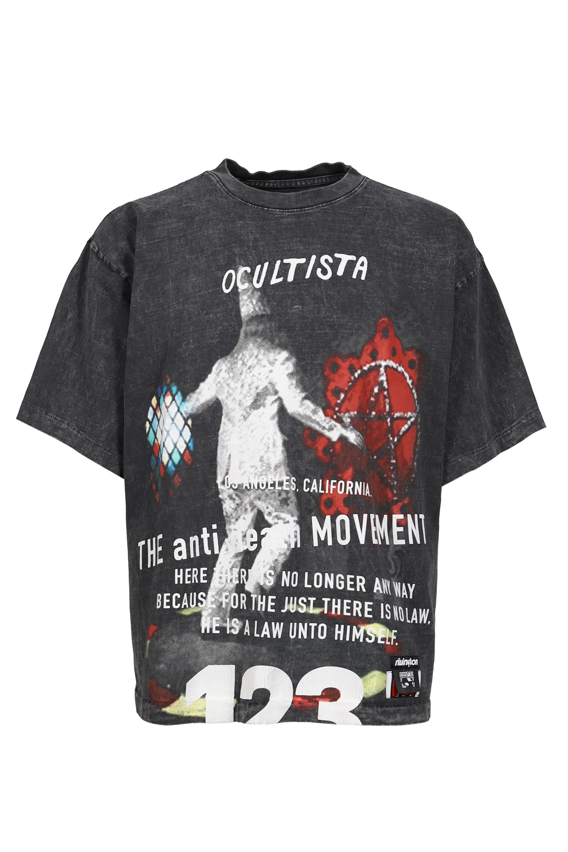 THEOSOPHIC CVA TEE / MECHANIC BLACK