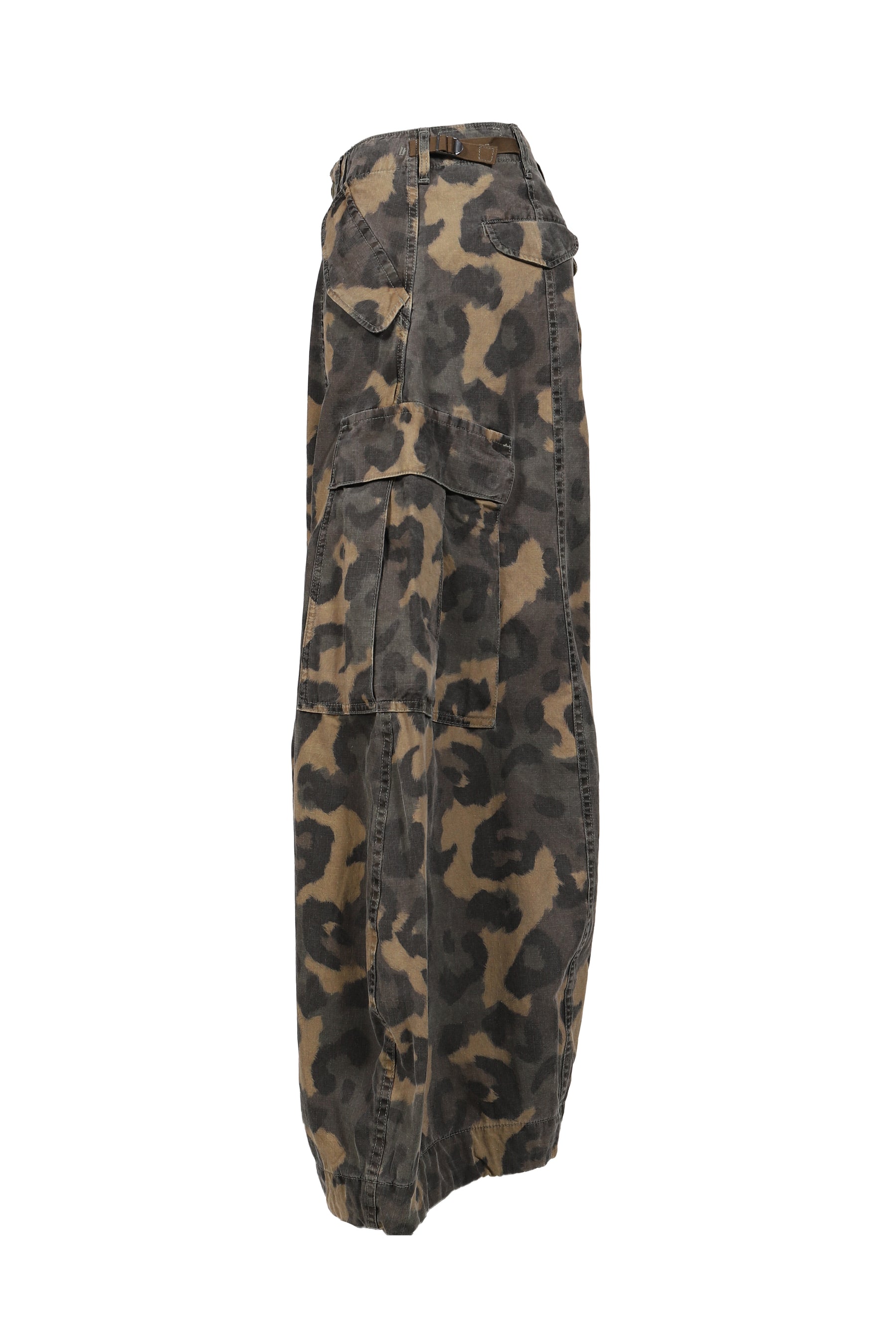 SIOUXSIE FIELD CARGO JEAN / MULTI BRW LEOPARD