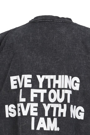 THEOSOPHIC CVA TEE / MECHANIC BLACK