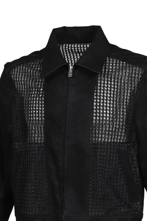 BLACKMEANS ブラックミーンズ SS26 MESH JACKET / BLK - NUBIAN ヌビアン