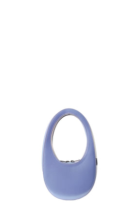 PEARLISED MINI SWIPE BAG / BLU