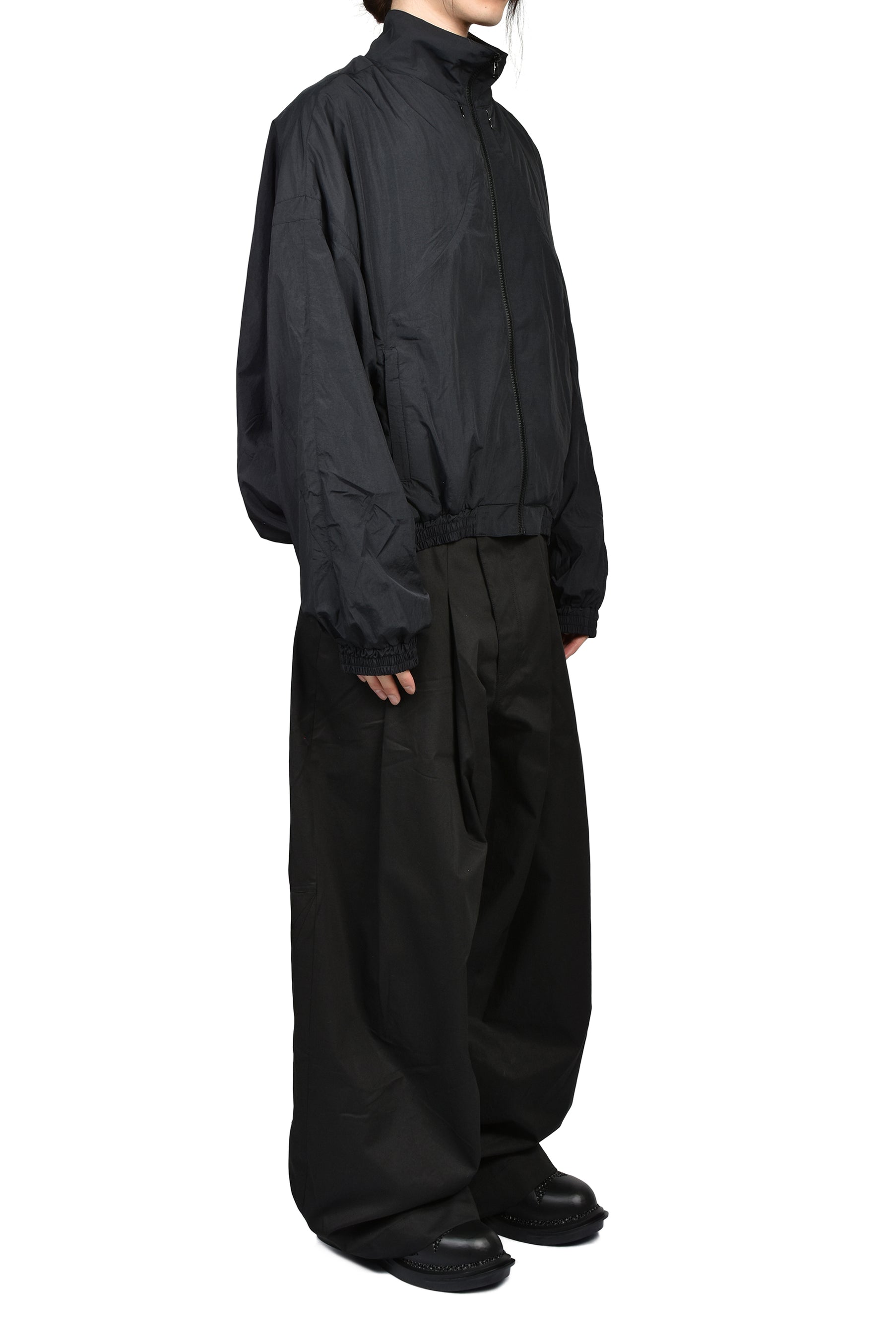 VENTED OS TRACK JACKET / BLK