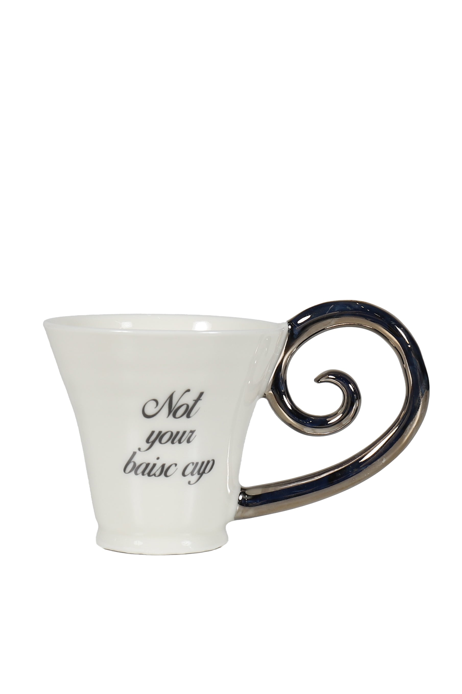 YESCERAMIC イェスセラミック マグカップ NOT YOUR BASIC MUG PLATINUM