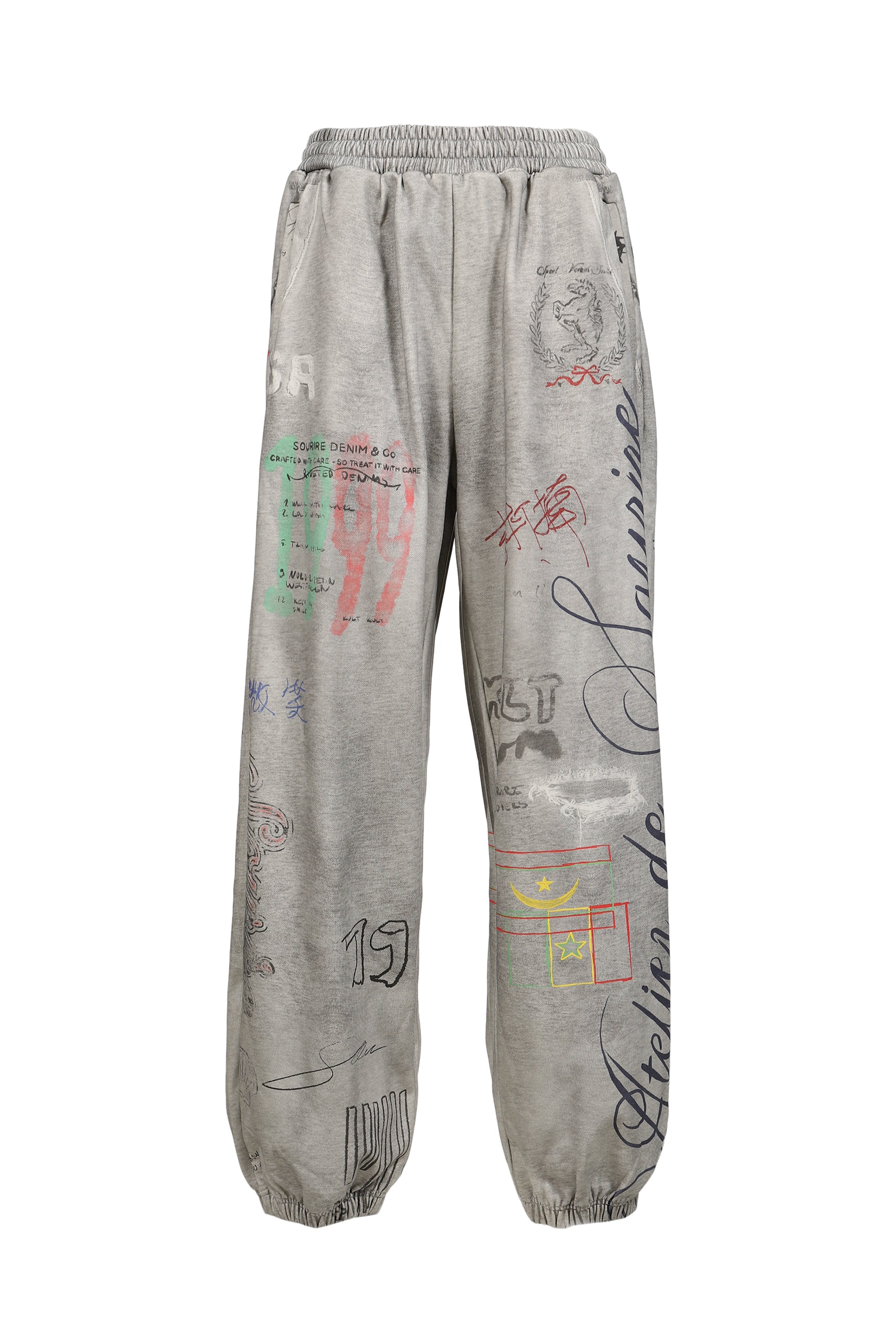 TAGGED SWEATPANTS / GRY
